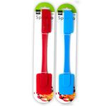 Double-sided silicone spatula