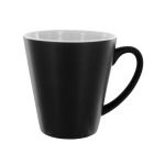 12-Ounce Matte Black Tall Mug